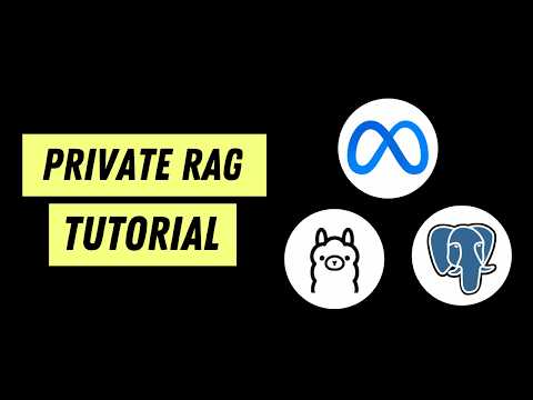 Local RAG Using Llama 3, Ollama, and PostgreSQL