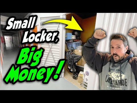 BEST LOCKER that I've bought in a long time. One item is worth THOUSANDS OF $$$ and that's not all…