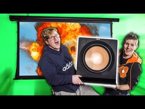 I Hope We Don't Get a Noise Complaint... - Our Epic Employee Lounge Sound System