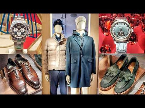 Men's Fashion: Herno, Rolex, Moncler, Kiton, Zegna, Boggi, Tod's, Fay...