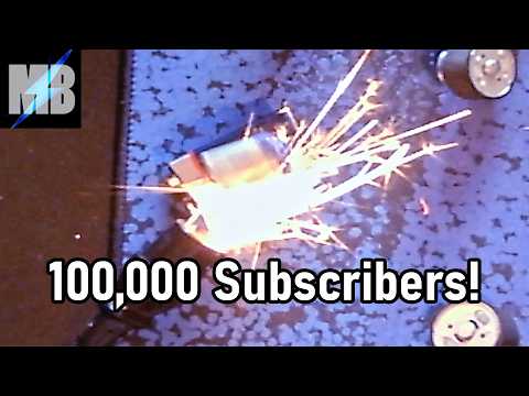 Blowing Stuff Up With 120 Volts to Celebrate 100,000 Subscribers
