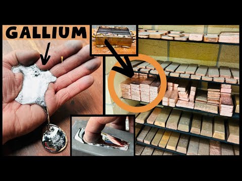 Melting Metal In Your Hand - Gallium - Bulk Copper Heat Exchanges - ASMR Metal Melting - BigStackD
