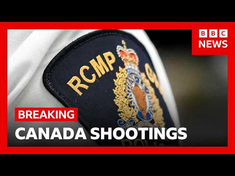 Nine killed and 25 injured in shootings at school and home in Canada | BBC News