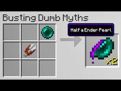 I Coded Dumb Minecraft Myths (To Solve Them)