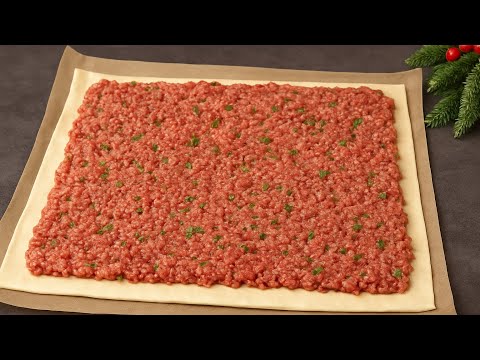 Do you have puff pastry and minced meat? Great idea for a snack! I cook three times a week!