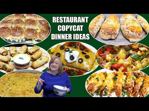 Lots Of RESTAURANT COPYCAT DINNER IDEAS