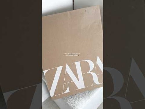 New in Zara Viral Leather Jacket in Chocolate Brown ๐ค๐งธ #zara #zarahaul #fashion #shorts