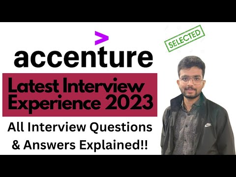 Latest Accenture Interview Experience 2023 | Ashish Selected | Whole Recruitment Process π₯