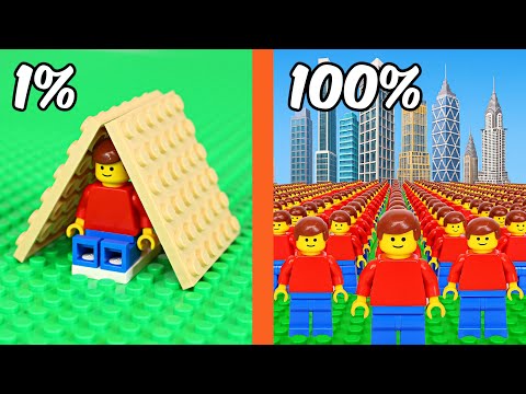 I simulated a LEGO CITY...