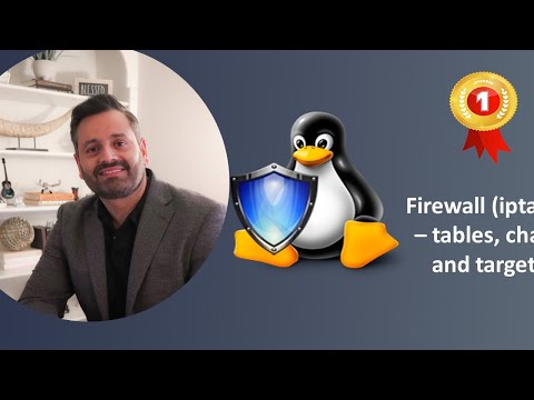 Firewall iptables – tables, chains and targets