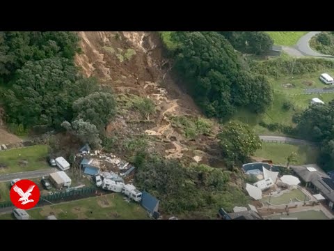 Several missing after New Zealand landslide rips through popular campsite
