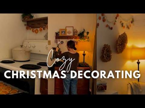 A Cozy Snow Day Decorating for Christmas | Slow Living at Home