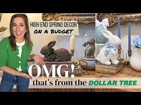 Dollar Tree Spring DIYs High-End Decor Makeovers You Wonβt Believe Spring DIY Ideas #whatnotpartner