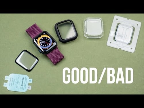 Testing Every Type of Screen Protector for Apple Watch SE: from terrible to good…
