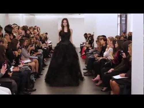 Vera Wang Spring 2012 Bridal Collection Runway Show | NYBFW