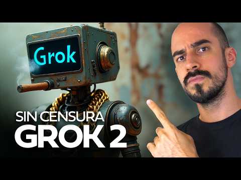 ¡NUEVO GROK 2! La IA de Musk MÁS POTENTE y con MENOS CENSURA 🤔