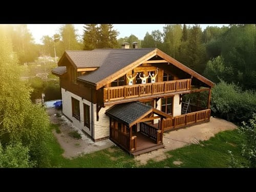 Man Builds Amazing DIY Wood Cabin in the Woods Start to Finish by@DmitryLukinDIY