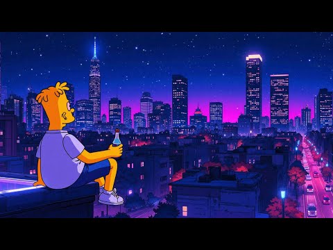 quiet night 🌃 lofi hip hop ~ slow thoughts / night chill