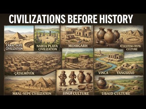 10 Ancient Civilizations That Existed Before Recorded History