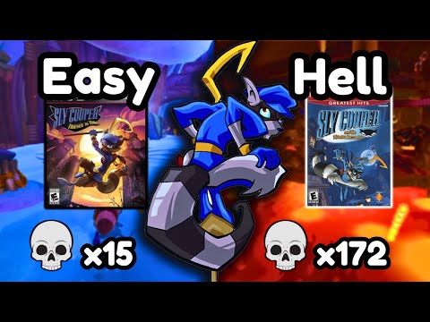 Which Sly Cooper Game is the Hardest to 100%?