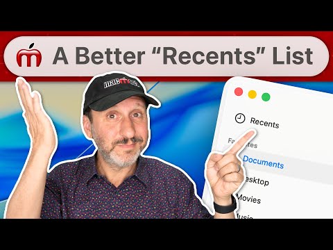 The Problem With "Recents" In the Finder On Your Mac