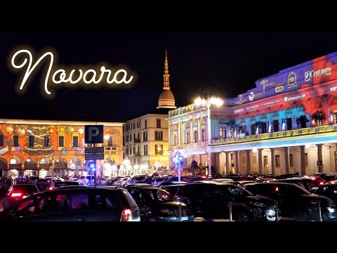 ✨️🎆 Enchanting Christmas Lights in Novara, Italy.