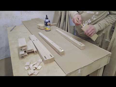 Нестандартный табурет своими руками / Making a simple stool DIY