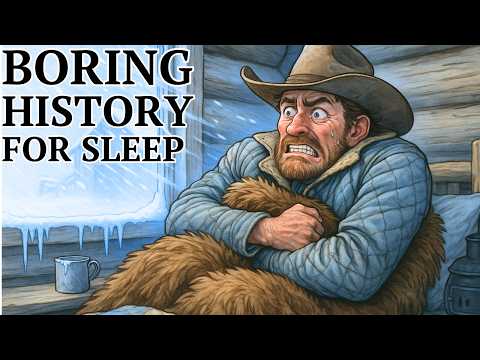 How Did People Sleep During Brutal Winters in the Old West | Relaxing History for Sleep