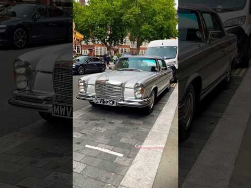 1970 Mercedes-Benz 280 #classiccar #mercedesbenz #luxurycar