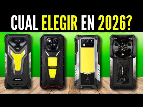 🔥🔋 TOP 7 TELEFONOS INDESTRUCTIBLES con MEJOR BATERÍA de 2026