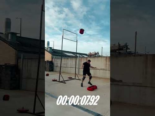 Sandbag Explosiveness Test #shorts #strongman #training