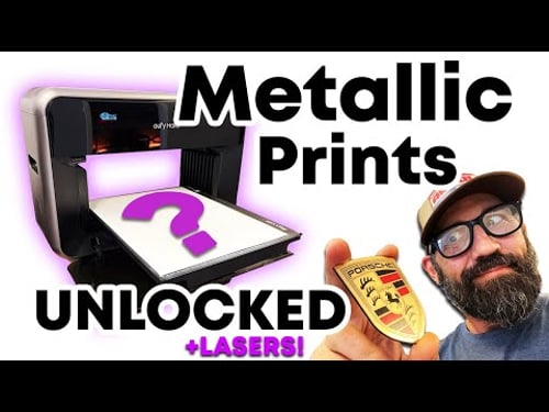 The ULTIMATE Tutorial: Eufy Make UV Printing + Laser-Cut Metallic Acrylic Decals