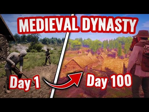I Played 100 Days of Medieval Dynasty