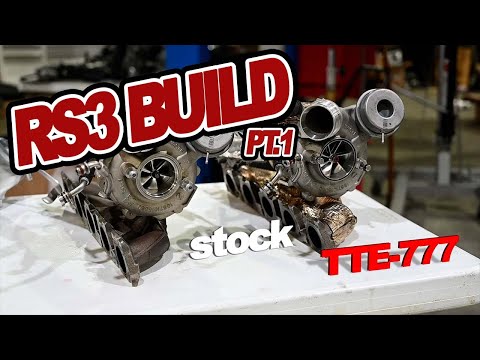 How To Build A Big Turbo RS3/TTRS!! | RS3 Build Part 1 | Eurofed Builds