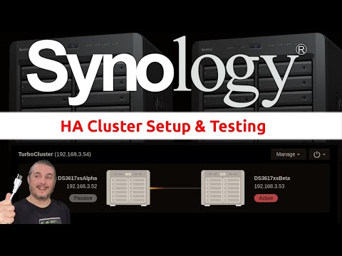 Configuring a Synology HA Cluster and Showing What Happens When You Pull The Plug!