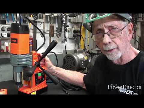 VEVOR MAGNETIC DRILL PRESS pt 1 #876 tubalcain