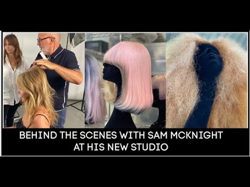 BEHIND THE SCENES AT SAM MCKNIGHT'S NEW STUDIO