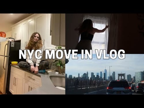 NYC MOVE IN VLOG!!! | part 1