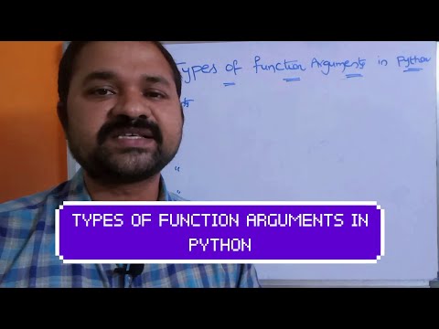 TYPES OF FUNCTION ARGUMENTS IN PYTHON PROGRAMMING || REQUIRED || KEYWORD || DEFAULT || ARBITRARY