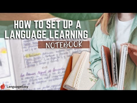 How to create a language learning journal/notebook? 📒🖋️🖌️