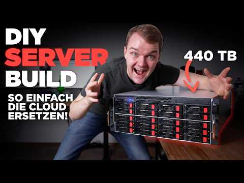 BUILD YOUR OWN NAS SERVER: Finally, unlimited storage!