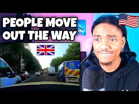 AMERICAN REACTS to UK Ambulance Driving in Rush Hour