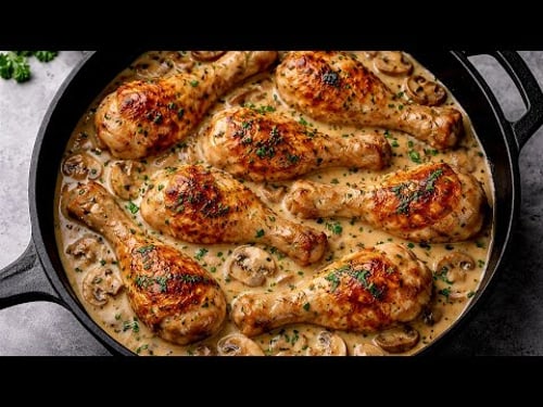 I learned this trick at a fancy restaurant! Perfect Mushroom Chicken