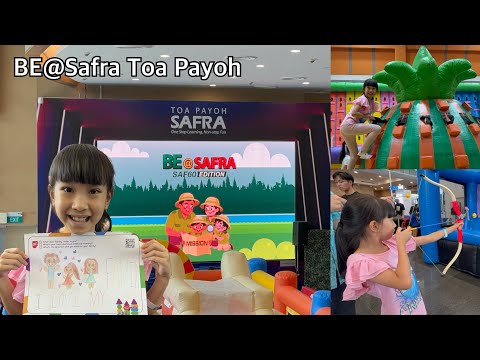 Ep394 BE@Safra Toa Payoh กิจกรรมสนุกๆ เพียบ พร้อมบ้านเป่าลมอีกเยอะแยะมากมาย