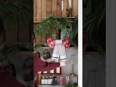 The easiest cozy upgrade you’ll do all season 🎀 #homehacks #christmasdecor