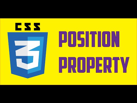 css position property tutorial ( fixed, absolute, relative, static )