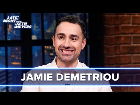 Jamie Demetriou’s Last Interview with Seth Was Almost a Messy Disaster