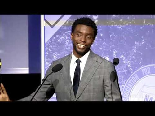 CHADWICK BOSEMAN'S INSPIRATIONAL SPEECH at the 2017 NAACP Freedom Fund Awards Dinner