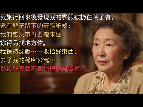 孩子們把我送進了養老院——“妳在那裏會更好”——兩年後他們才發現……