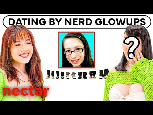 blind dating 6 nerdy girls by glow up | versus 1